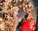 めんつゆだけで鯖水煮缶と紅生姜フレーク作り方3写真