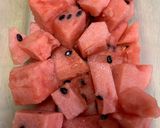 食べなきゃ勿体ない★スイカの皮の塩漬け作り方1写真