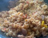 炊飯器いらず！フライパンでオムライス♡作り方5写真