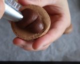 おしゃれで可愛い「チョコレートマカロン」作り方33写真