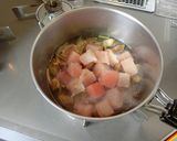 まぐろの白ごまみそ煮作り方4写真