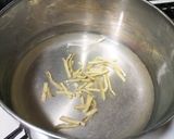 犬ご飯　ごぼうの柳川風作り方2写真