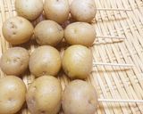 簡単!小ぶりの新じゃがDEゴマ味噌田楽♪作り方2写真