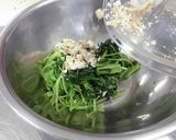 小松菜のごまみそ和え作り方5写真