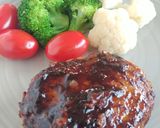 昭和のハンバーグ作り方10写真