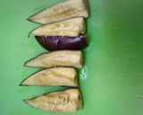簡単☆レンチン♪蒸しなすの薬味ソースかけ作り方8写真