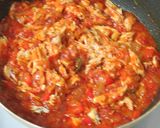 ダイエット用鶏胸肉のトマトソースパスタ作り方13写真