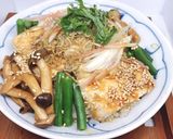 カリカリじゃこと豆腐ステーキ丼。ヘルシー作り方7写真