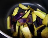 ミョウガと茄子の煮物作り方3写真