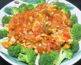 ダイエット用鶏胸肉のトマトソースパスタ作り方16写真
