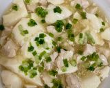 鶏胸肉と柔らか豆腐の和風煮込み作り方4写真