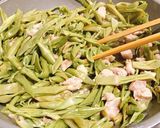 イタドリと鶏の炒め煮作り方4写真