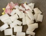 大根のベーコンガーリックペッパー炒め作り方2写真