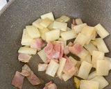 大根のベーコンガーリックペッパー炒め作り方3写真