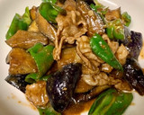 なすとピーマンと豚肉のねぎみそ炒め作り方5写真
