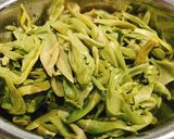 イタドリと鶏の炒め煮作り方2写真