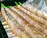 アスパラと豚バラのホイル焼き作り方4写真