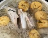 ブリカマ大根とねぎがんもの味噌出汁煮作り方3写真
