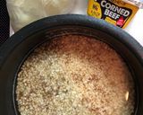 コンビーフでおつまみ風炊き込みご飯作り方1写真