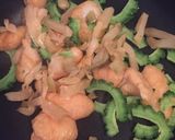 ゴーヤと揚げ麩のザーサイ炒め作り方6写真