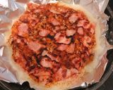 長芋とろろ、カリカリベーコンチーズ焼き作り方6写真