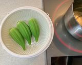 ダビデの星（オクラ）の美味しい茹で方作り方5写真