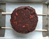 焼かない☆濃厚チョコビスケットケーキ。作り方9写真