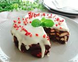 焼かない☆濃厚チョコビスケットケーキ。作り方13写真