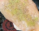 プスプスした後、いきなり焼く鶏肉ステーキ作り方2写真