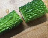 ゴーヤのくり抜き方作り方1写真