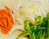豚バラ肉といろいろ野菜のピリ辛中華炒め作り方2写真