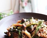 牛肉と空芯菜のオイスターソテー作り方5写真
