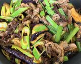 牛肉とナスの甘辛味噌炒め作り方14写真