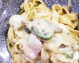 簡単カルボナーラ☆卵ボソになりません☆作り方9写真