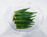 酸っぱくて美味しい♪オクラの梅干し和え☆作り方2写真