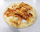キムチチーズ油揚げピザ☆ダイエットにも♪作り方5写真