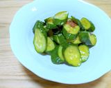 ポリポリ旨い!梅みりん醤油のきゅうり漬物作り方7写真