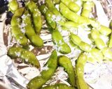 焼いても激ウマ!最強おつまみ★焼き枝豆作り方2写真