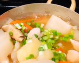 栄養療法 野菜と鮭のmiso soup♡作り方10写真