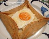 蕎麦粉のクレープ（ガレット）作り方6写真