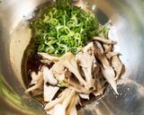 簡単!舞茸と納豆の冷製パスタ作り方3写真