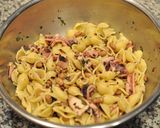 イカとうずら豆のコンキリエ 作り方8写真