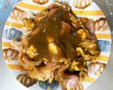 全てレンジ甘酢カレー豚こまのせドーム蒸し作り方15写真