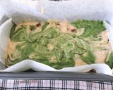 抹茶あずきのマーブルパウンドケーキ作り方7写真