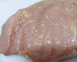 鶏むね肉でネギたっぷりの油淋鶏うどん作り方1写真