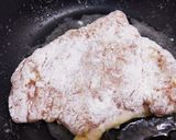 鶏むね肉でネギたっぷりの油淋鶏うどん作り方6写真