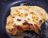 鶏むね肉でネギたっぷりの油淋鶏うどん作り方7写真