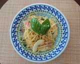 桃と生ハムの冷製パスタ作り方7写真
