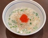 明太子のオートミールミルク雑炊♡作り方4写真