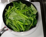 空芯菜の炒めもの作り方3写真